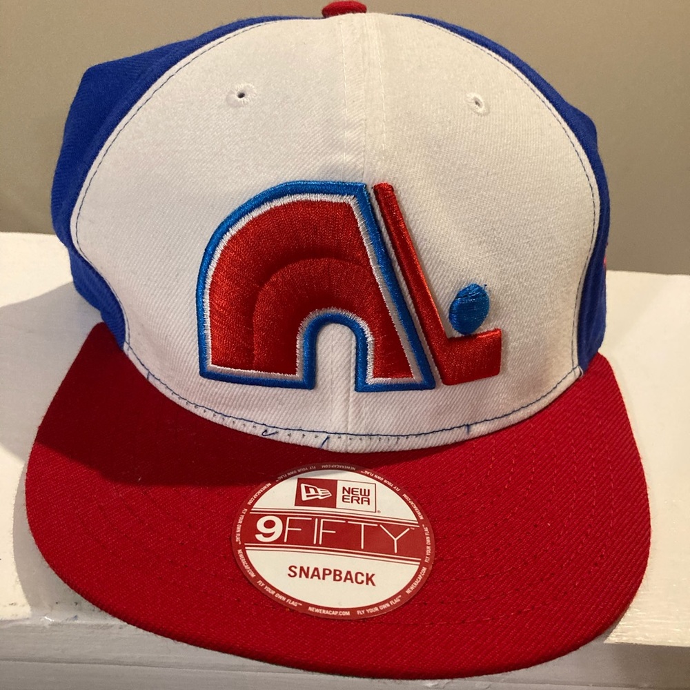 NEW Quebec Nordiques Vintage Hockey Baseball Cap.NEW ERA. Official NHL Product.